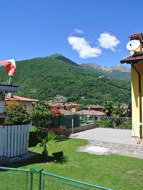 Blick vom Haus