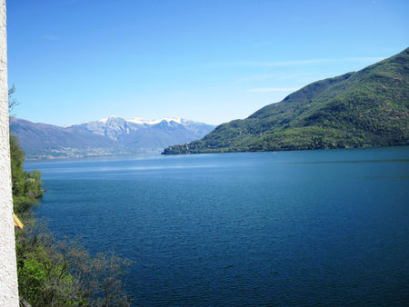 Blick vom Haus