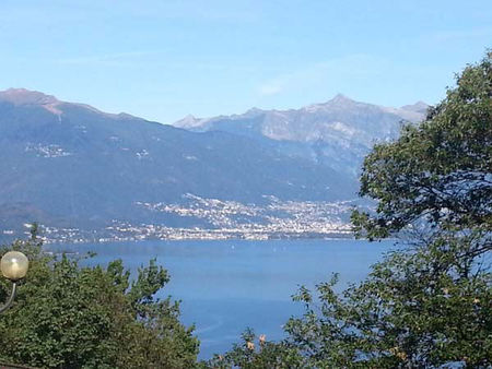 Blick vom Haus