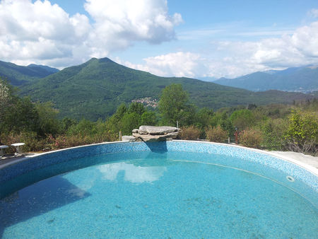 Blick vom Pool aus