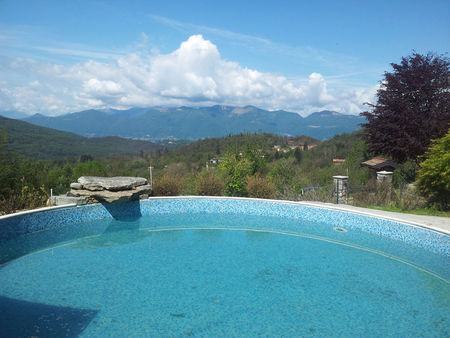 Blick vom Pool aus
