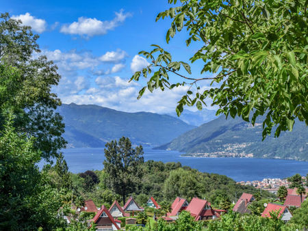 Blick vom Haus aus