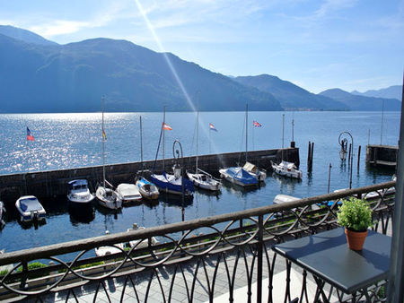 Blick vom Balkon