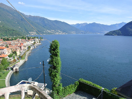 Blick vom Haus