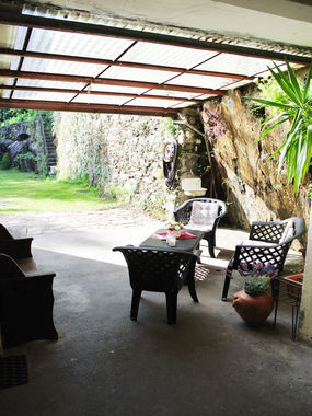 Ueberdachte Terrasse