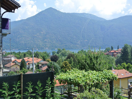 Blick vom Haus