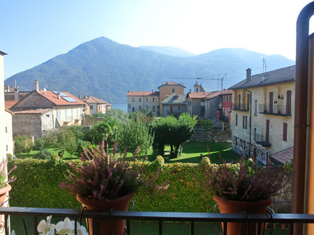 Blick vom Balkon
