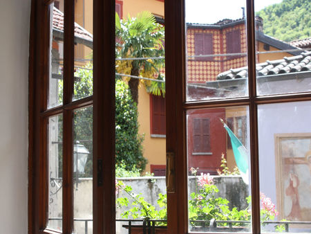 Blick vom Haus