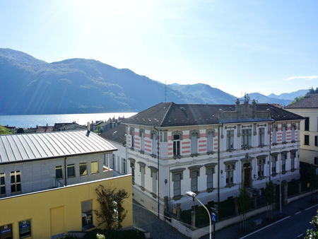 Blick vom Haus