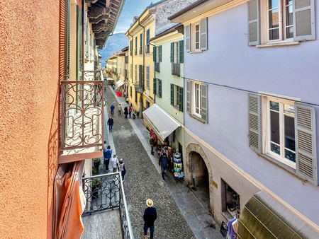 Blick vom Balkon