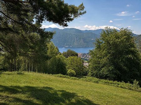 Blick auf Cannobio nur wenige Schritte vom Haus entfernt