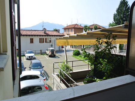 Blick vom Balkon