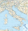 Landkarte Italien PDF