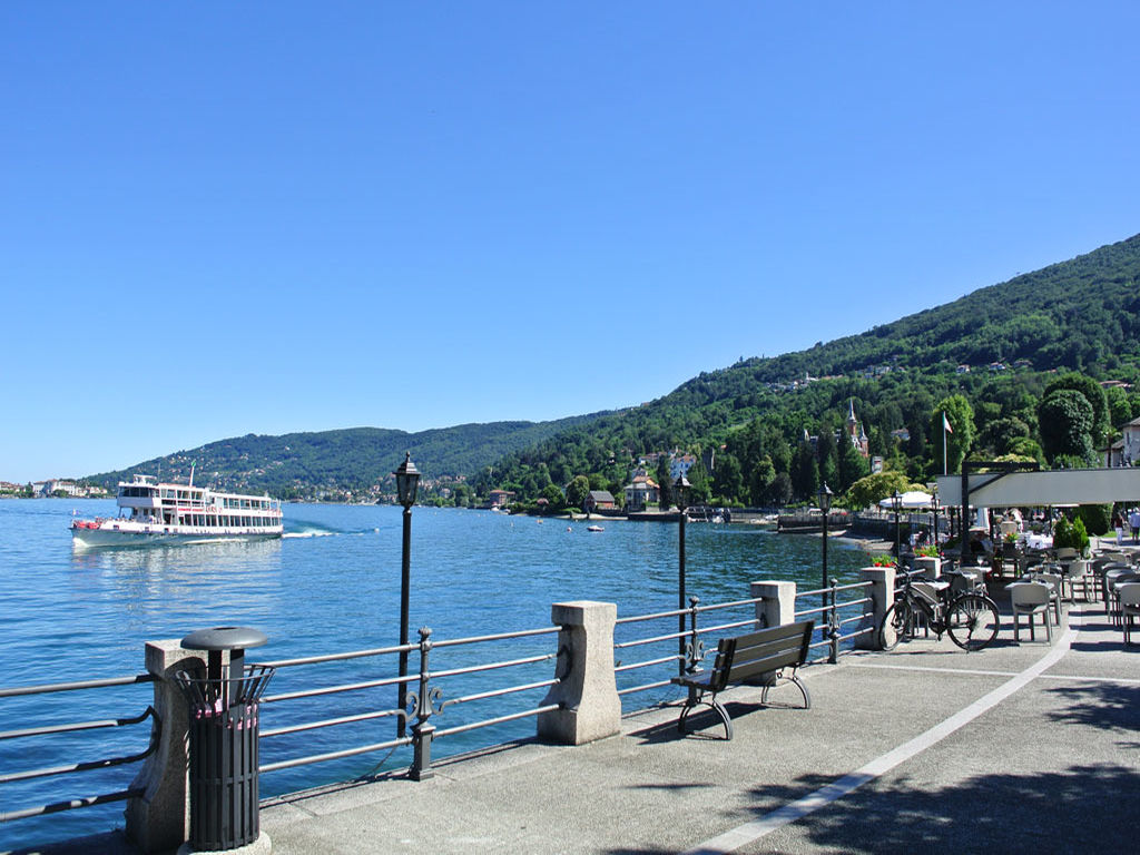 Uferpromenade Baveno am Lago Maggiore