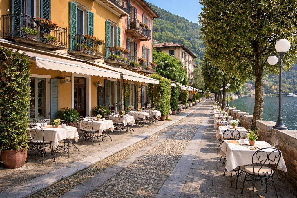 Uferpromenade Cannero Riviera
