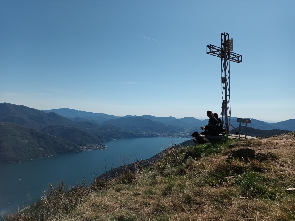 Gipfelkreuz am Monte Giove