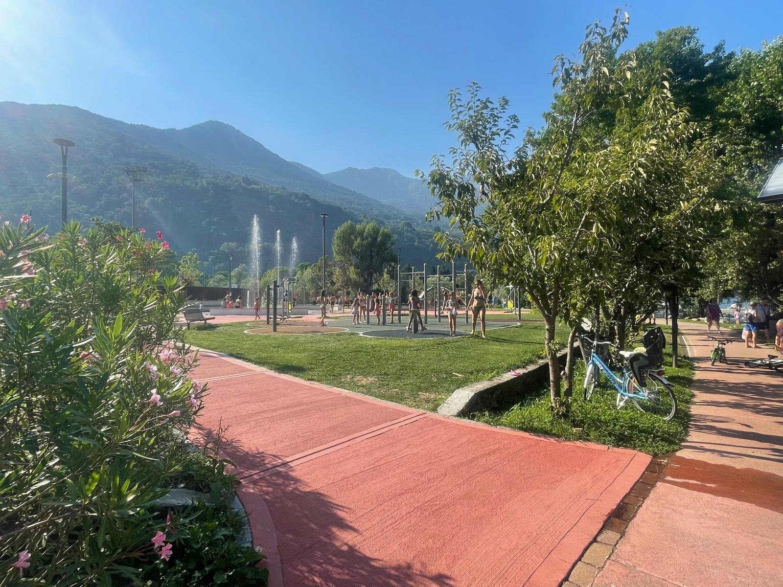 Spielplatz am Lido Cannobio